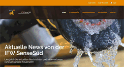 Desktop Screenshot of ifwsensesued.ch